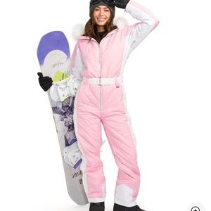 NWT TIPSY ELVES PINK SNOWSUIT